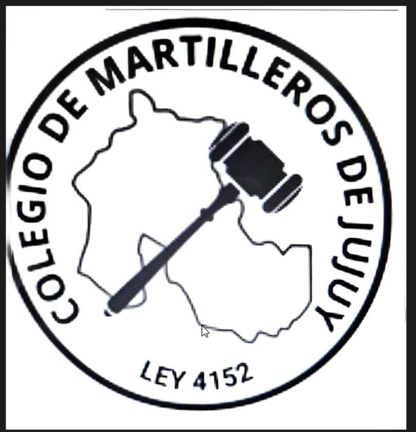 Escudo del Colegio de Martilleros de Jujuy